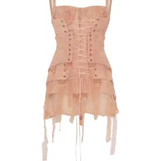 Women Dreaming Eli Triple Pink Corset Dress