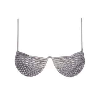 Women Isa Boulder Weavecross Silver & Slate Top