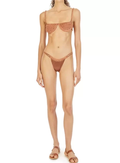 Women Isa Boulder Weavelink Rust Bottom