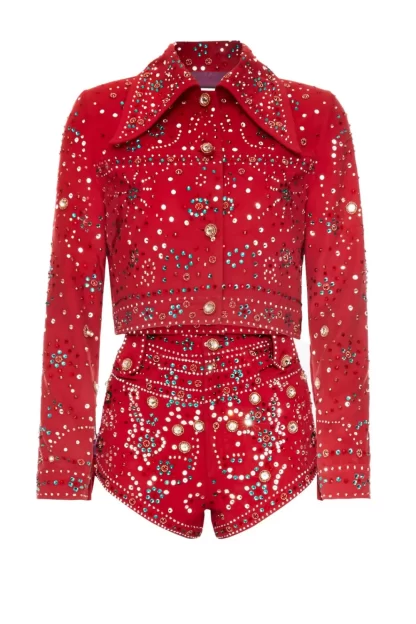 Women Annie's Collection Ziggy Red Jacket