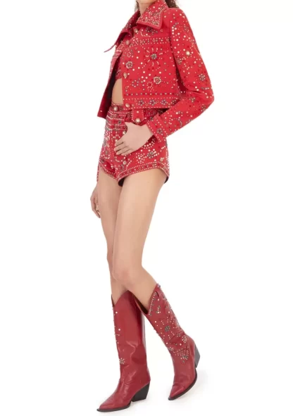 Women Annie's Collection Ziggy Red Jacket